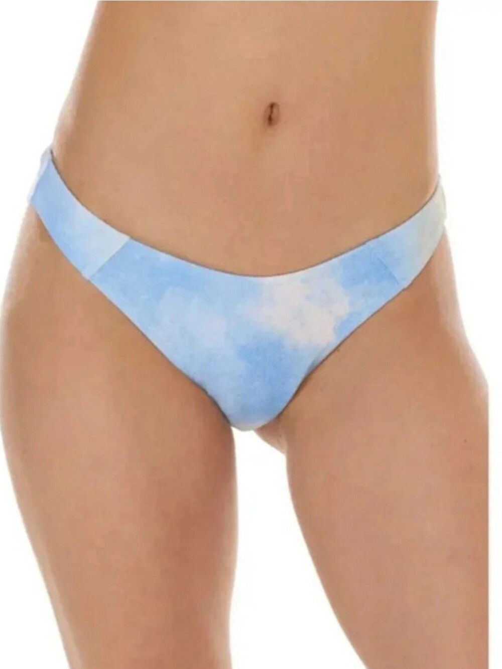 NWT Celebrity Pink Blue & White Tie Dye Bikini Bottom - Picture 3 of 12